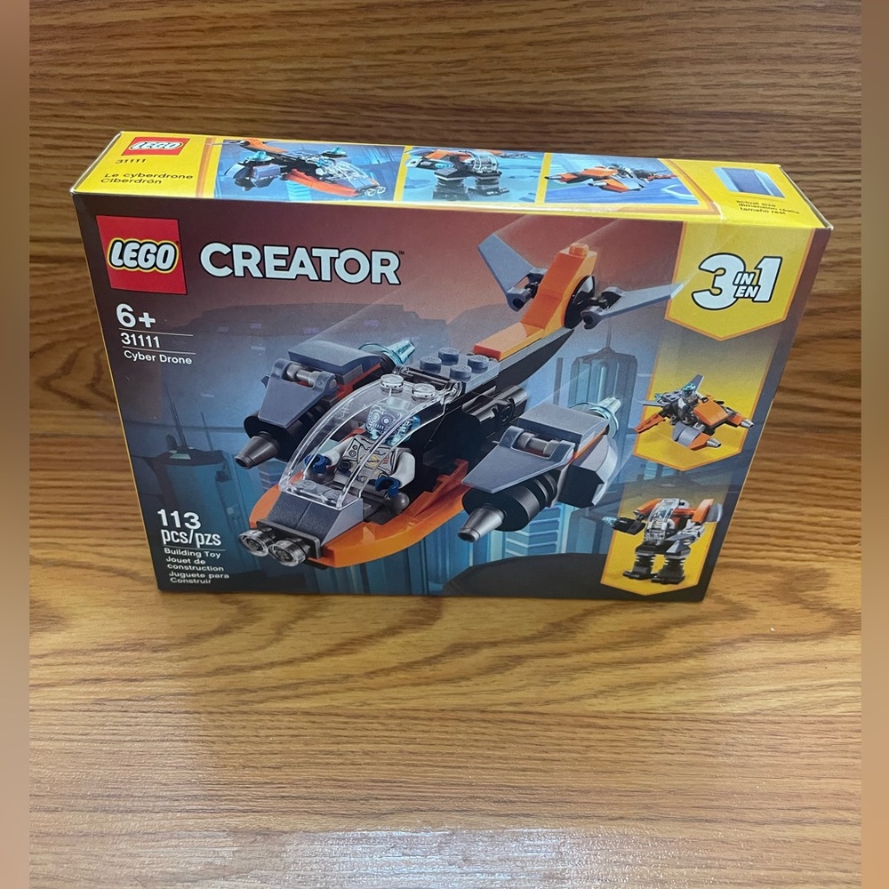 BRAND NEW!! 3-in-1 LEGO Creator Cyber Drone
